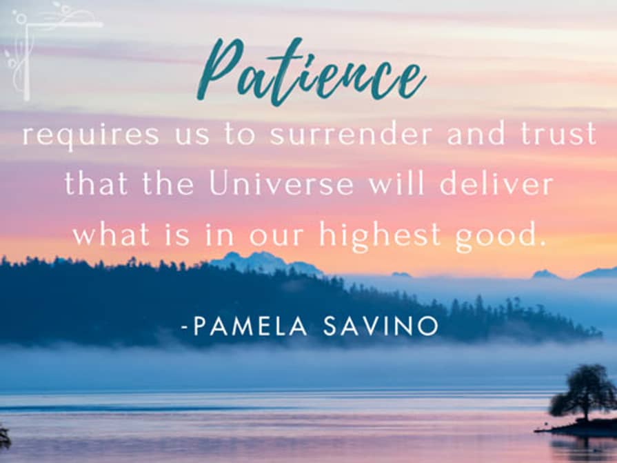 How To Replace Waiting With Patience